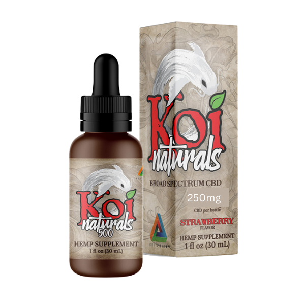 Koi CBD Broad Spectrum Tincture*** / Strawberry / 250mg